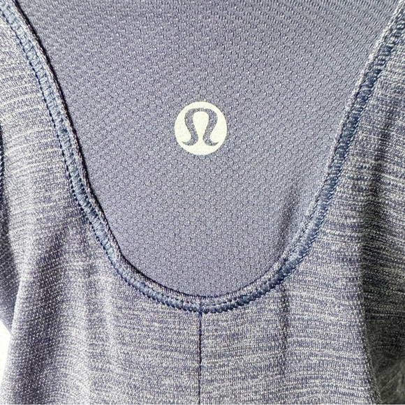 👀 140. LULULEMON Rest Less indigo tank size 6 - Picture 4 of 7